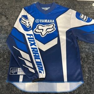 Fox racing/Yamaha long sleeve shirt. Youth Medium.